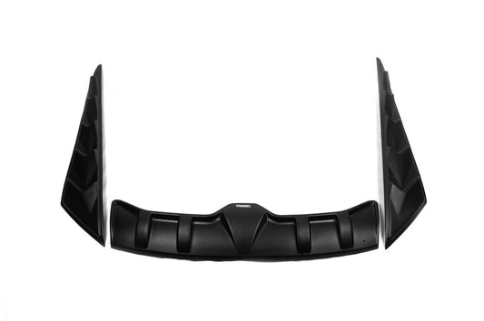 Hood Scoop Cover Set DRAGON (3 pcs) for Volkswagen Amarok 2010-2022 - image 2