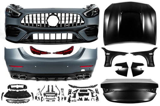 W206 AMG restyling kit for Mercedes C-class W205 2014-2021 - Reelken Auto