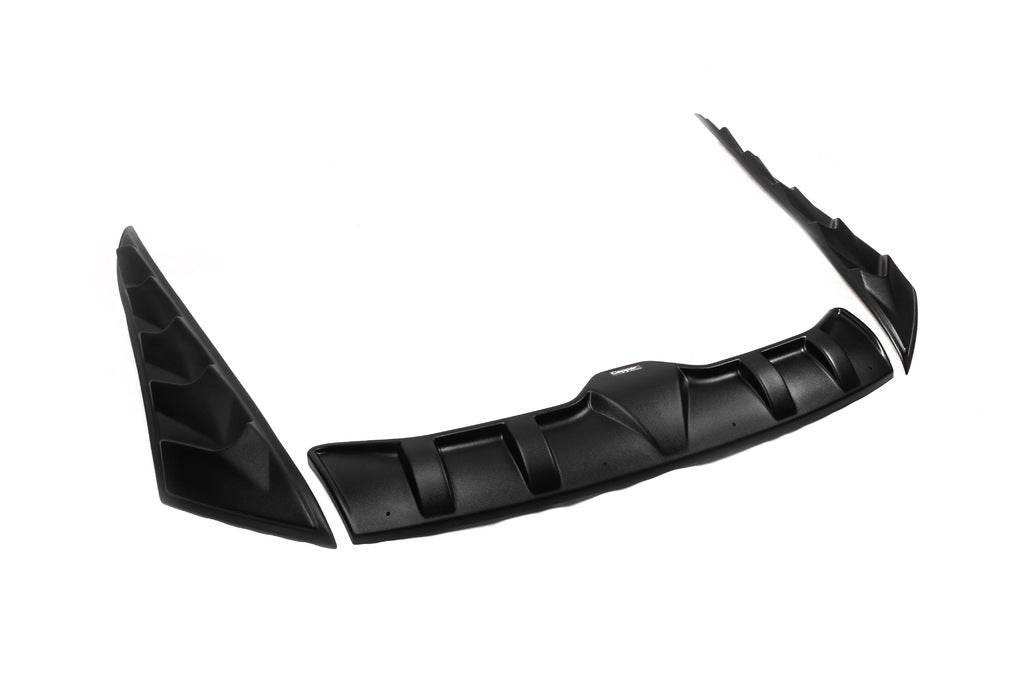 Set of linings for the hood DRAGON (3 pcs) for Volkswagen Amarok 2010-2022 - Reelken Auto