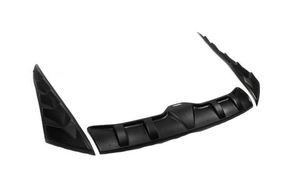 Set of linings for the hood DRAGON (3 pcs) for Volkswagen Amarok 2010-2022 - Reelken Auto