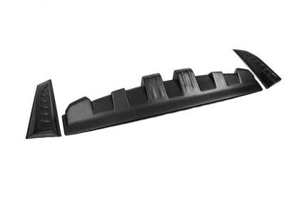 Spoiler 3 parts (ABS) V-1 for Dacia Duster 2018-2024 - Reelken Auto
