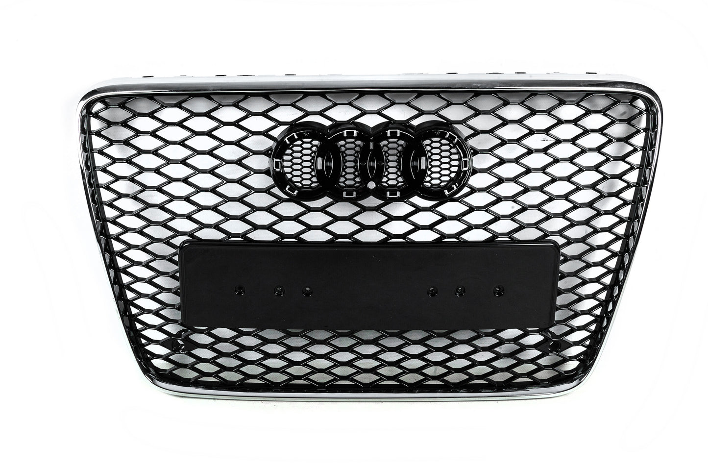 Front Grille RSQ-Style (black with chrome) for Audi Q7 2005-2015 - image 5