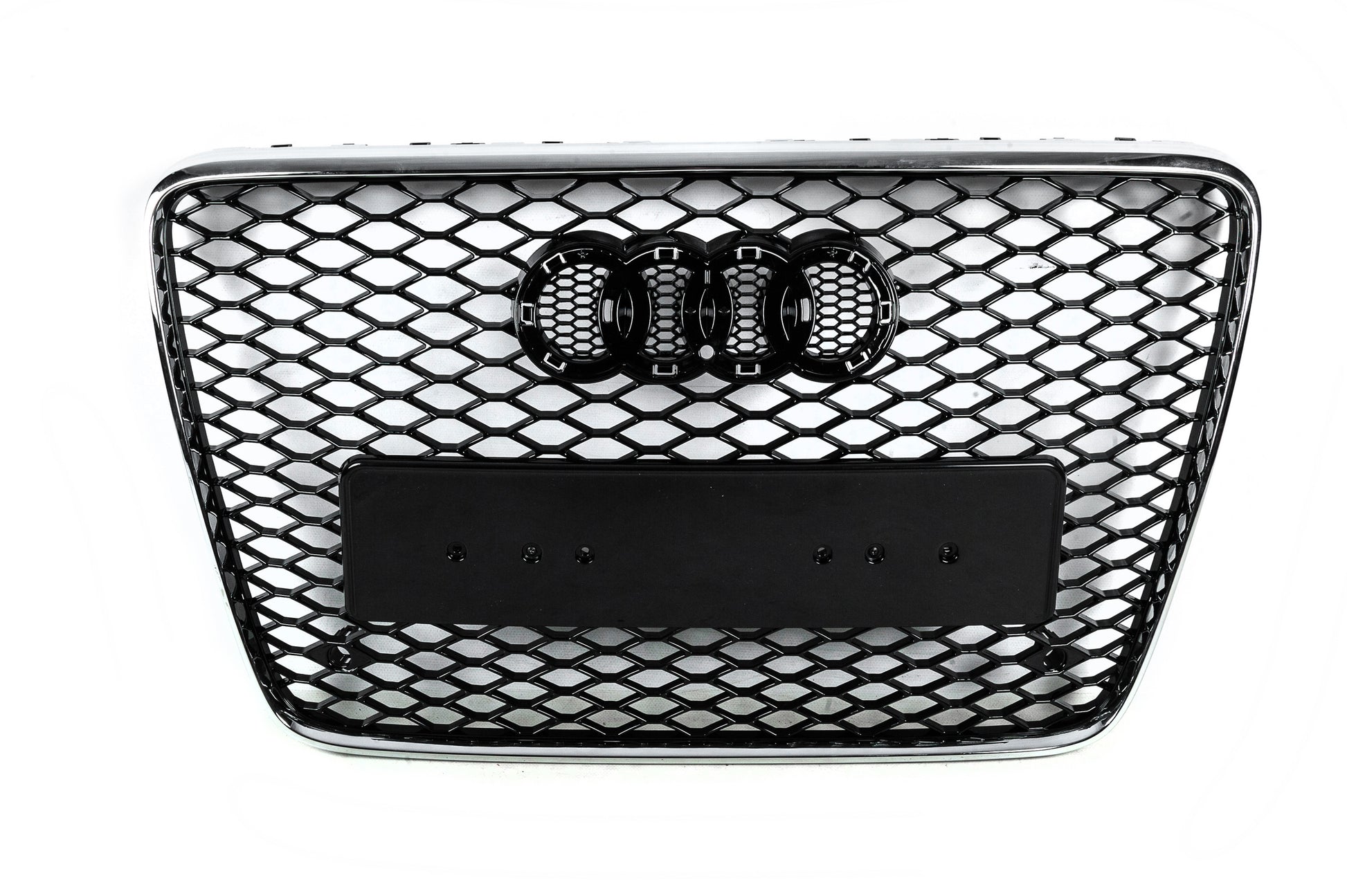 Front Grille RSQ-Style (black with chrome) for Audi Q7 2005-2015 - image 5