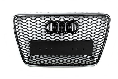 Front Grille RSQ-Style (black with chrome) for Audi Q7 2005-2015 - image 5
