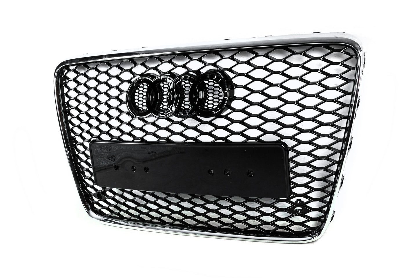 Front Grille RSQ-Style (black with chrome) for Audi Q7 2005-2015 - image 6