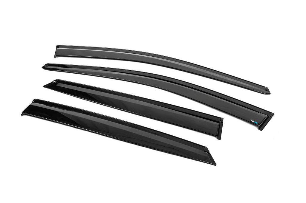 Windbreakers (4 pcs, Sunplex Sport) for Hyundai IX-35 2010-2015 - Reelken Auto