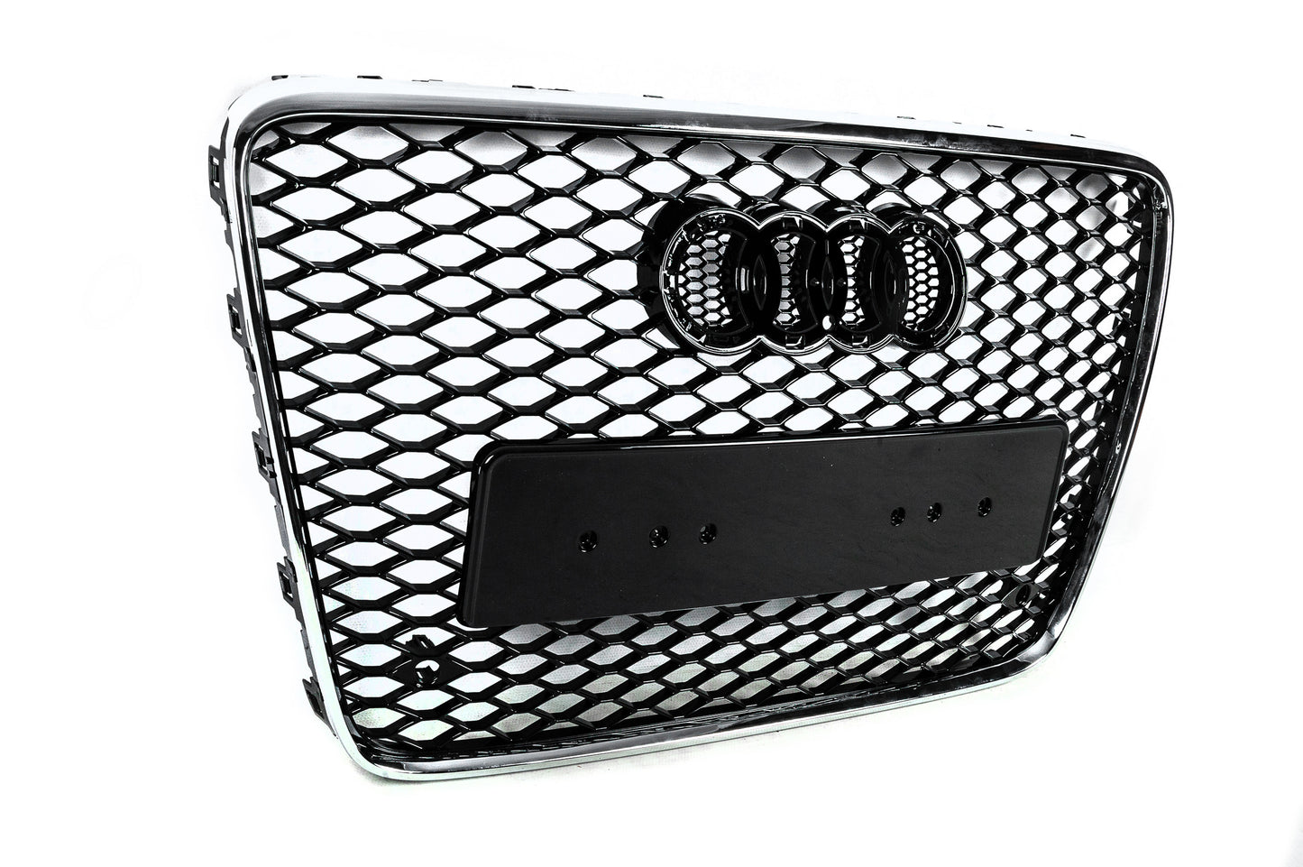 Front Grille RSQ-Style (black with chrome) for Audi Q7 2005-2015 - image 7