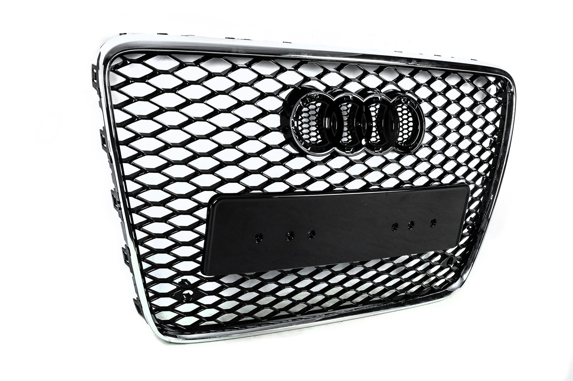 Front Grille RSQ-Style (black with chrome) for Audi Q7 2005-2015 - image 7