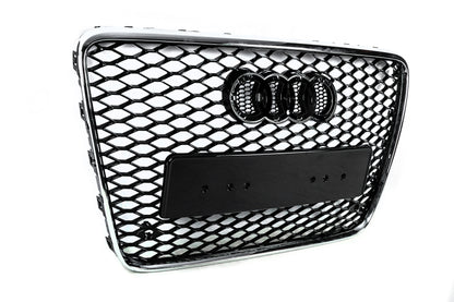 Front Grille RSQ-Style (black with chrome) for Audi Q7 2005-2015 - image 7