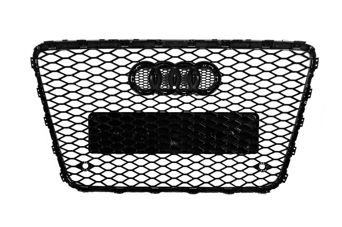 Front Grille RSQ-Style (black with chrome) for Audi Q7 2005-2015 - image 8