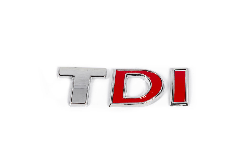 The inscription Tdi (oblique type) for Volkswagen Polo 2010-2017 - image 5