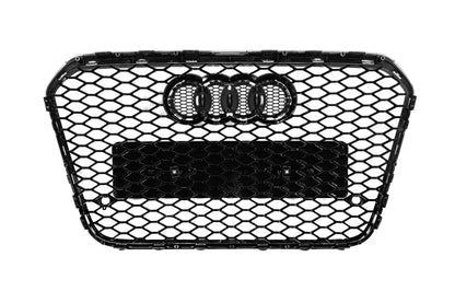 RS-style front grille (2011-2014, black) for Audi A6 C7 2011-2017 - image 8