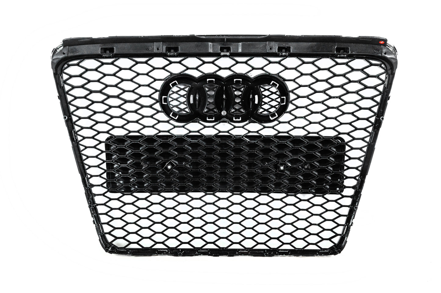 RS-style front grille (Grey with chrome) for Audi A6 C6 2004-2011 - image 8