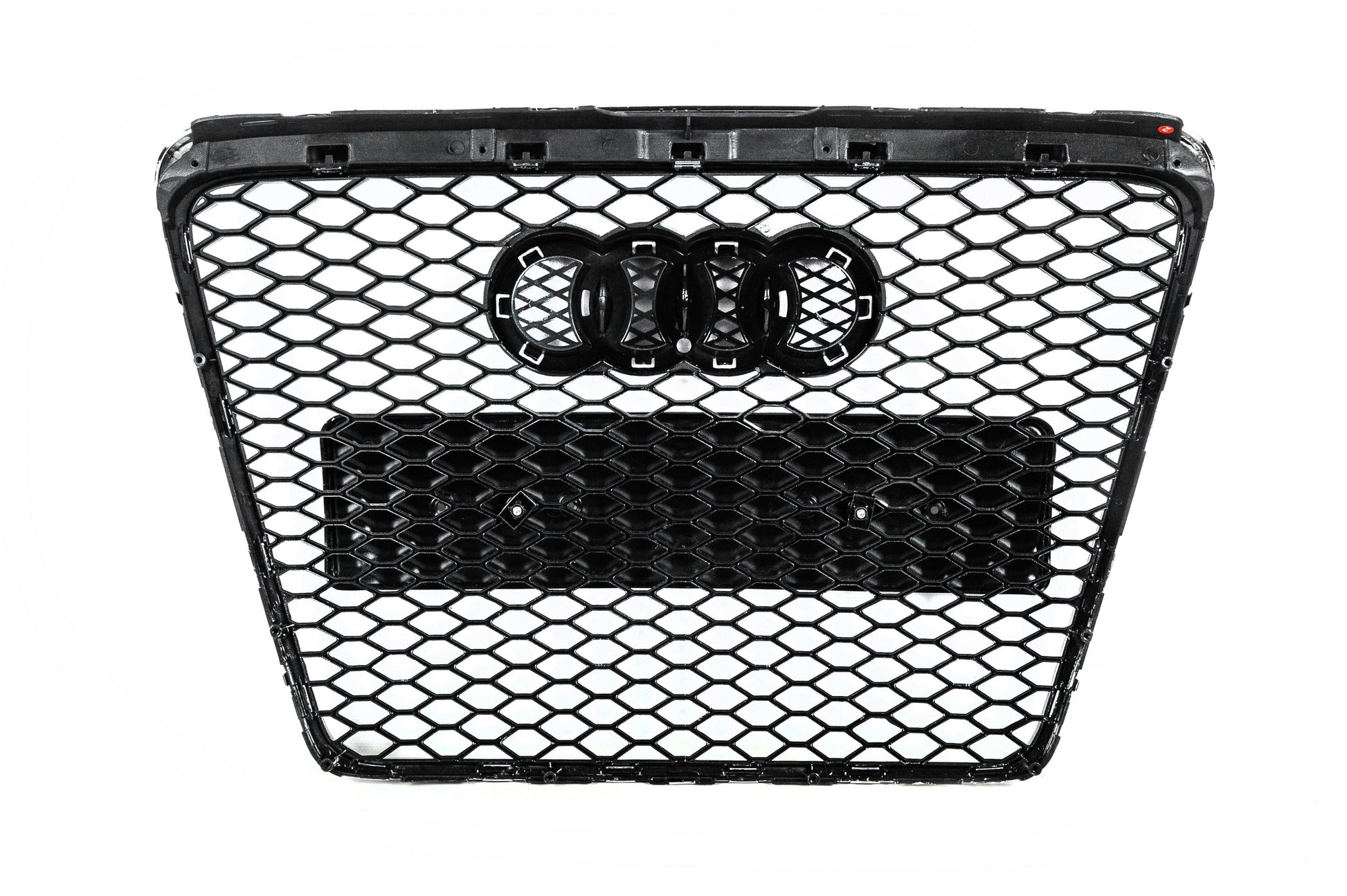 RS-style front grille (Grey with chrome) for Audi A6 C6 2004-2011 - image 8