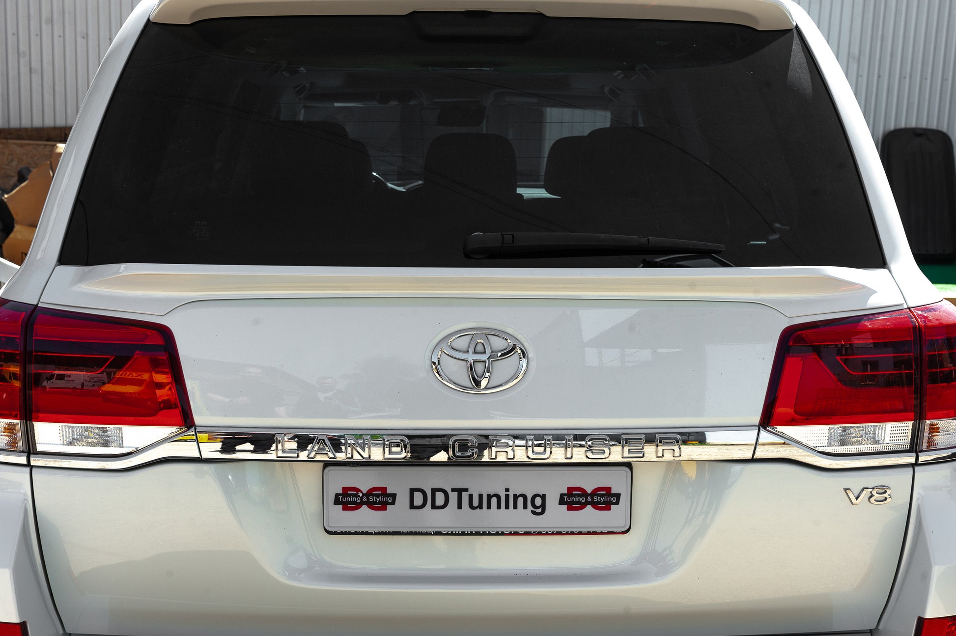 WALD spoiler (lower, 2015+) for Toyota Land Cruiser 200 - image 3