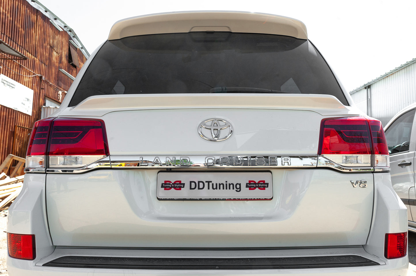 WALD Rear Spoiler (lower, 2016-2021) for Toyota Land Cruiser 200 2007-2021 - image 20