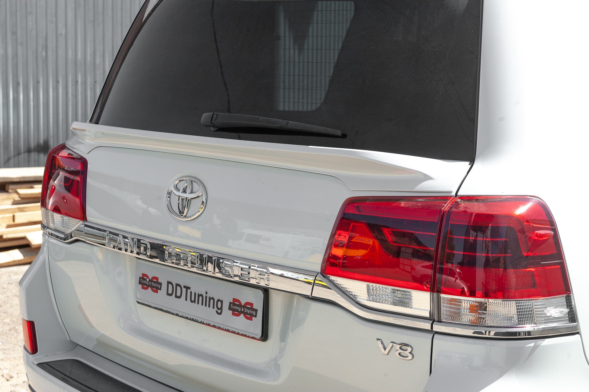 WALD Rear Spoiler (lower, 2016-2021) for Toyota Land Cruiser 200 2007-2021 - image 21