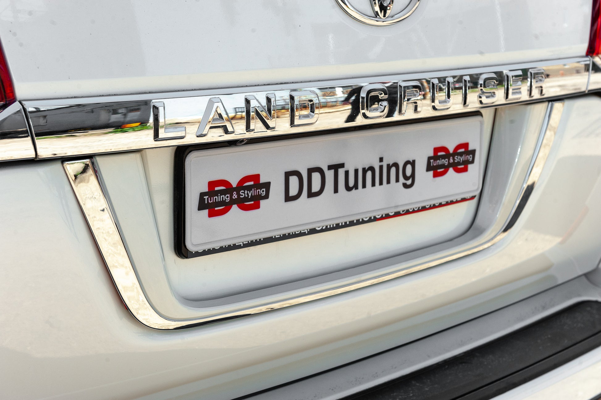 License Plate Holder Standard for Toyota Land Cruiser 200 2007-2021 - image 8