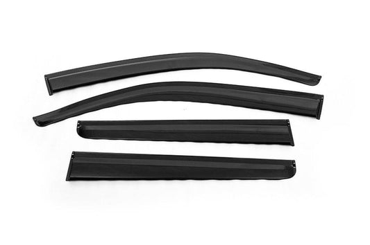 Windbreakers (4 pcs, Sunplex Sport) for Isuzu D-Max 2011-2019 - Reelken Auto