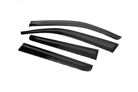 Window Deflectors (4 pcs, Sunplex Sport) for Isuzu D-Max 2011-2019 - image 1
