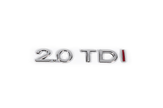 Badge 2.0 TDI (with red I) for Volkswagen Passat B6 2006-2012 - image 1
