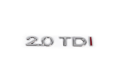 Badge 2.0 TDI (with red I) for Volkswagen Passat B6 2006-2012 - image 1