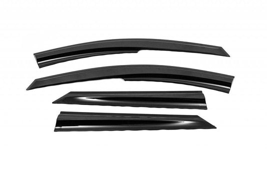 Windbreakers (4 pcs., Sunplex Sport) for Renault Logan I 2005-2008 - Reelken Auto