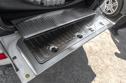 Stainless Steel Trunk Inserts Set for Toyota Land Cruiser 200 2007-2021 - image 1