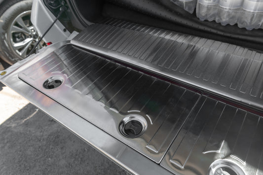 Stainless Steel Trunk Inserts Set for Toyota Land Cruiser 200 2007-2021 - image 2