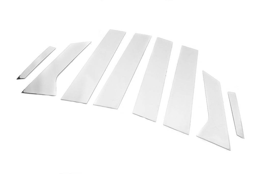 Door pillar molding (stainless) for Ford Mondeo 2014-2022 - Reelken Auto