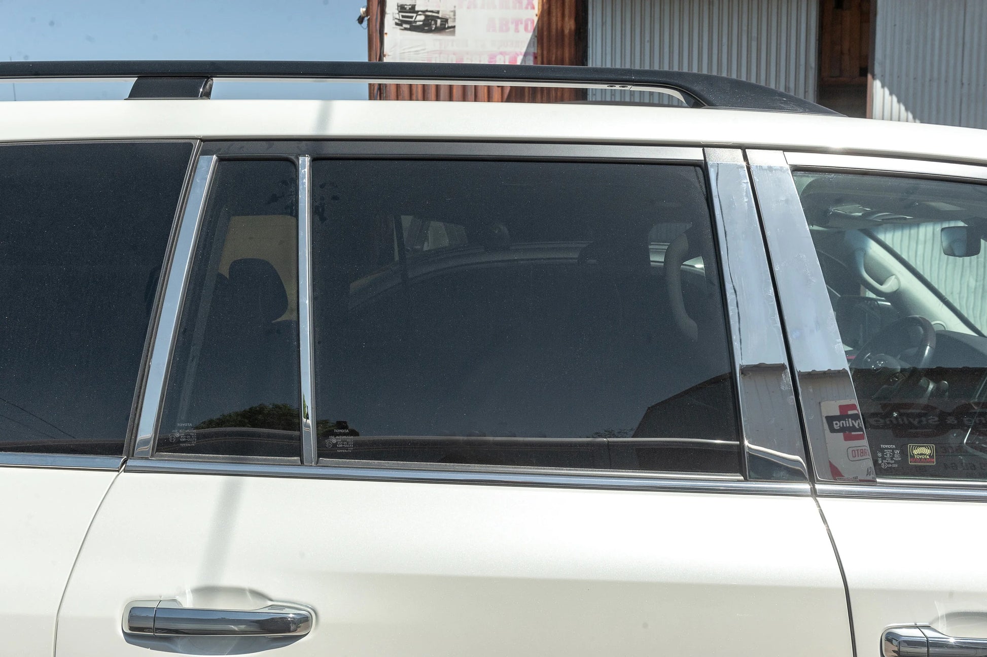 Full Window Trim and Pillar Covers Stainless Steel for Lexus LX570/450d 2008-2022 - image 13