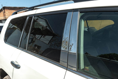 Full frames are glasses and stand (stainless) for Toyota Land Cruiser 200 - Reelken Auto