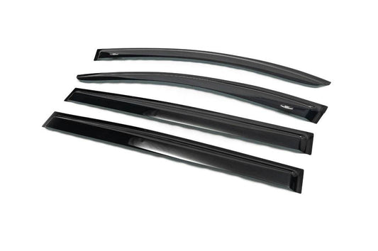Deflectors (4-piece, HIC) for Volkswagen Touran 2003-2010 - Reelken Auto
