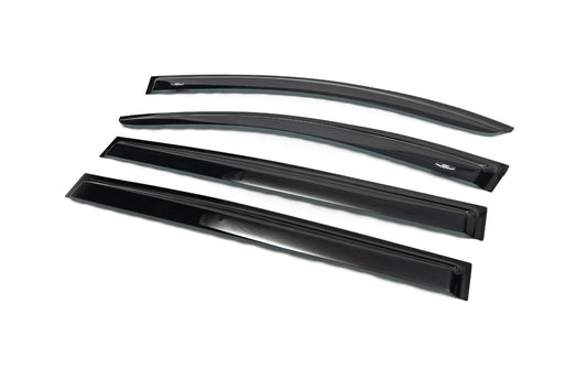 Window Deflectors (4 pcs, HIC) for Volkswagen Touran 2003-2010 - image 2
