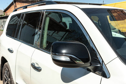 Full frames are glasses and stand (stainless) for Toyota Land Cruiser 200 - Reelken Auto