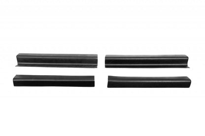 Pads for door sills EuroCap (4 pieces, ABS) for Volkswagen Caddy 2010-2015 - Reelken Auto