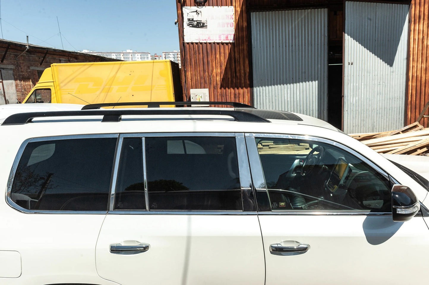 Full Window Trim and Pillar Covers Stainless Steel for Lexus LX570/450d 2008-2022 - image 8