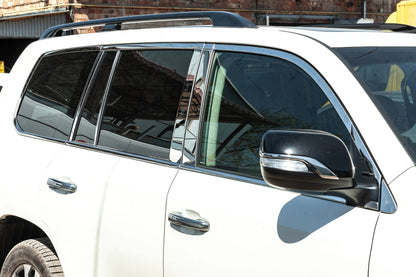 Full Window Trim and Pillar Covers Stainless Steel for Lexus LX570/450d 2008-2022 - image 1