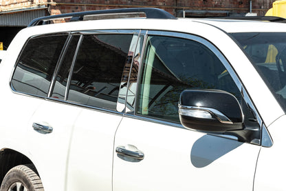 Full frames are glasses and stand (stainless) for Toyota Land Cruiser 200 - Reelken Auto