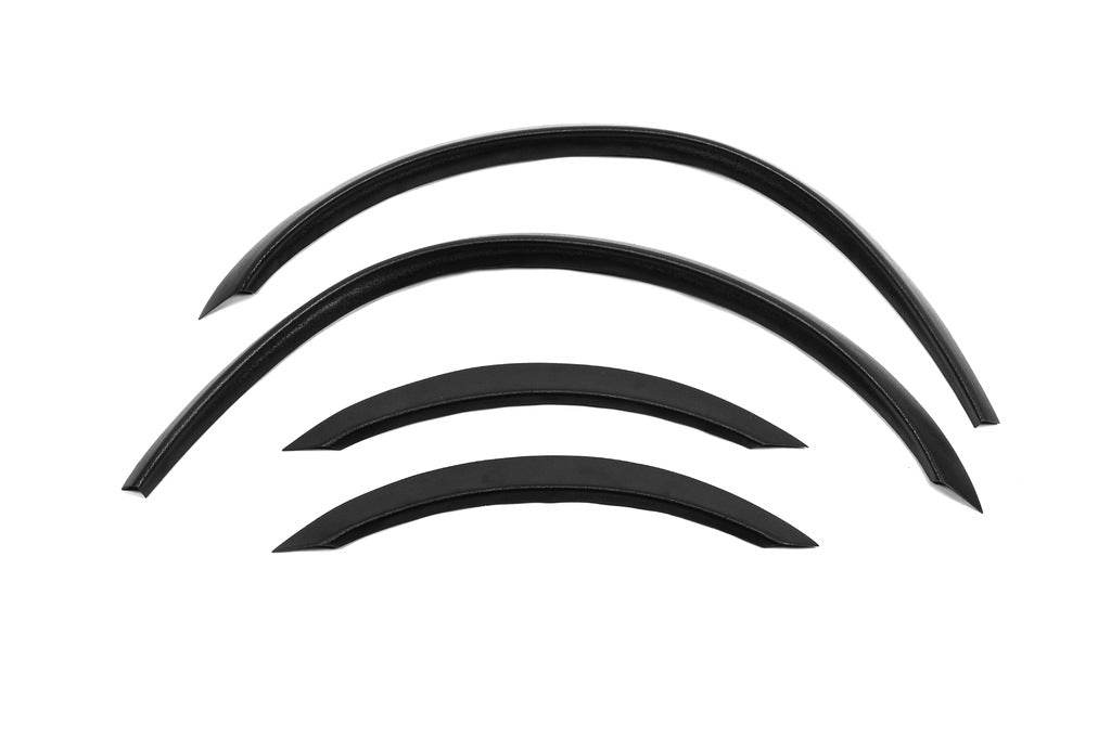 Covers for arches SD (4 pcs, black, ABS-plastic) for Mercedes C-class W203 2000-2007 - Reelken Auto