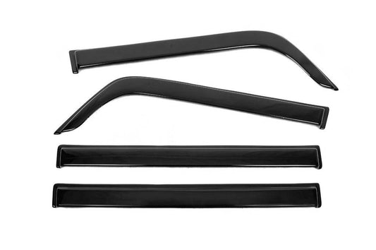 Windbreakers (4 pcs, EuroCap) for Hyundai Galloper 1997-2003 - Reelken Auto