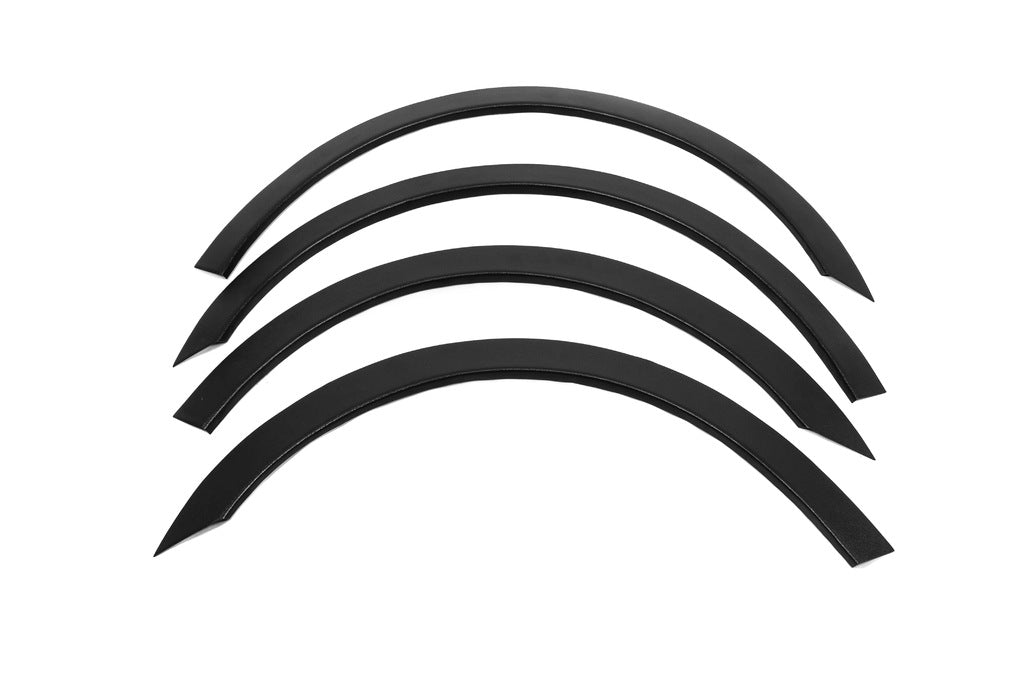 Fender flares 2008-2012 (4 pcs, black, ABS plastic) for Volkswagen Passat СС 2008-2017 - image 4