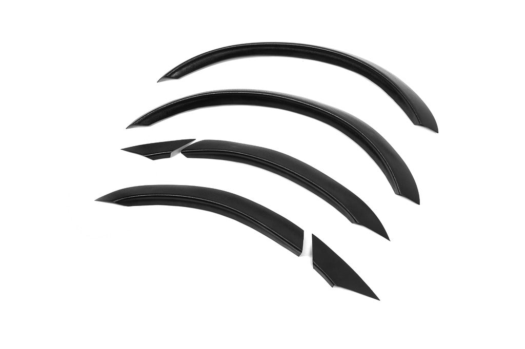 Fender flares (4 pcs, black, ABS plastic) for Opel Omega B 1994-2003 - image 4