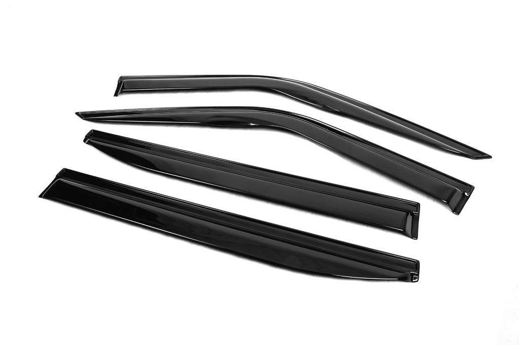 Window Deflectors (4 pcs, EuroCap) for Fiat Doblo II 2010-2022 - image 2