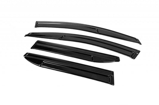 Windbreakers (4 pcs, EuroCap) for Dacia Duster 2018-2024 - Reelken Auto