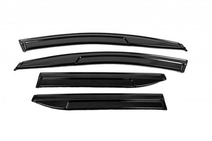 Windbreakers (4 pcs, EuroCap) for Renault Duster 2018-2024 - Reelken Auto