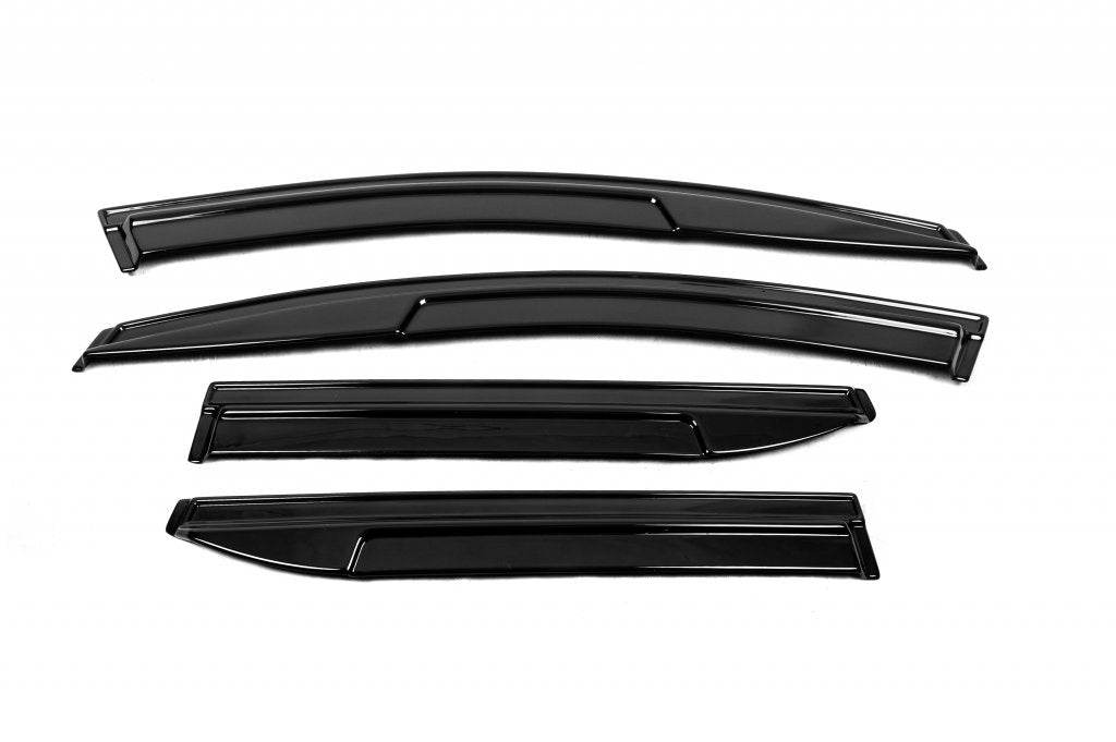 Windbreakers (4 pcs, EuroCap) for Dacia Duster 2018-2024 - Reelken Auto