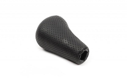 Gear knob OEM (leatherette, black perforation) for BMW 5 series E-34 1988-1995 - Reelken Auto