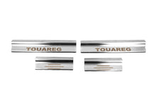 Carmos Stainless Steel Door Sill Protectors (4 pcs) for Volkswagen Touareg 2002-2010 - image 2