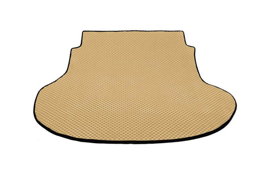 Trunk mat (EVA, beige) for Infiniti QX70 2013-2019 - Reelken Auto